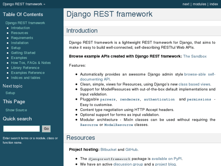 www.djangorestframework.org