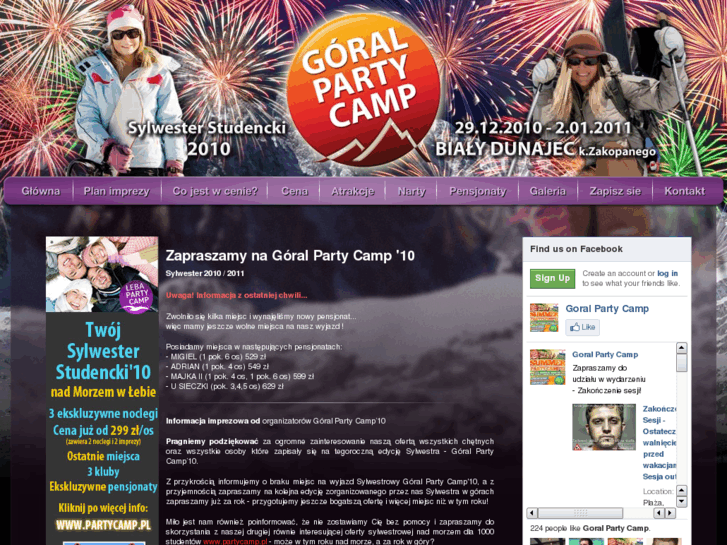 www.goralpartycamp.pl