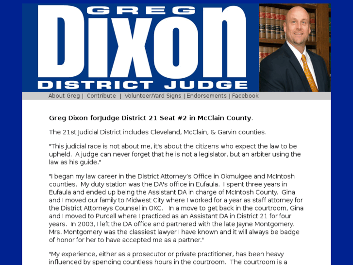 www.gregdixon4judge.com