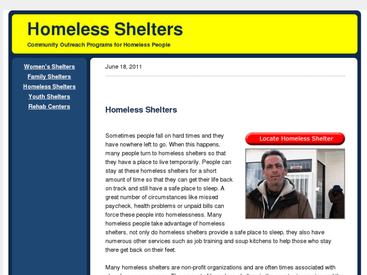 www.homelessshelterssite.org