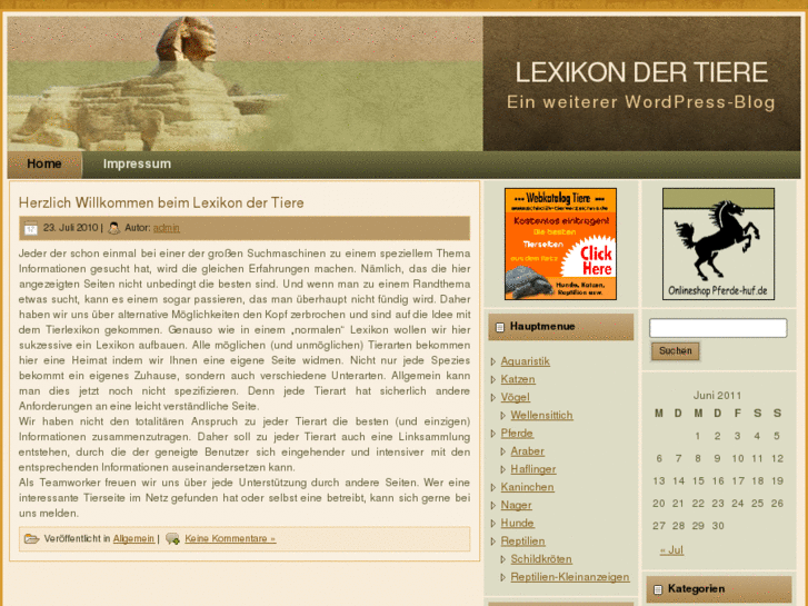 www.keyword-datenbank-tiere.de