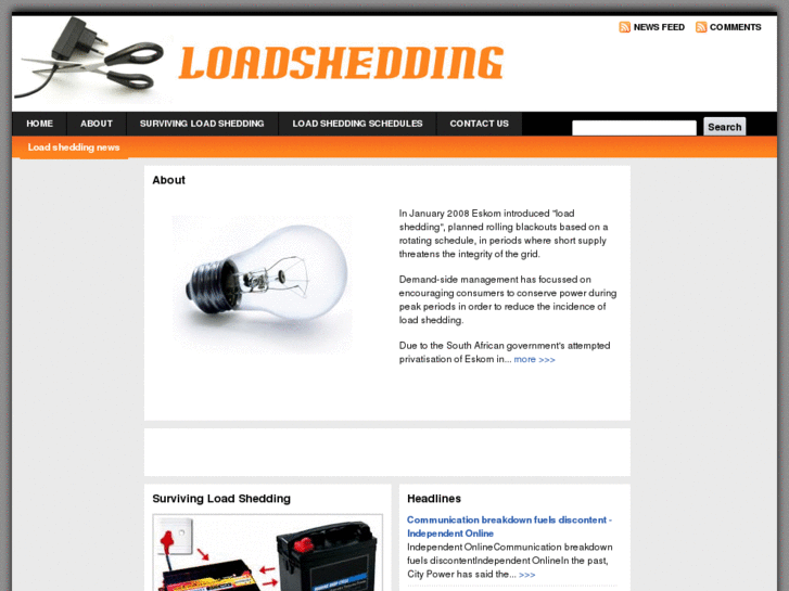 www.loadshedding.co.za