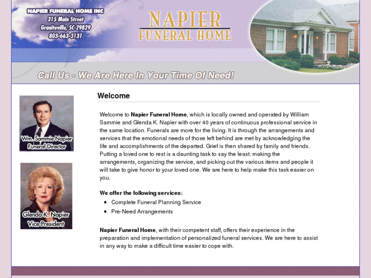 www.napierfuneralhome.net