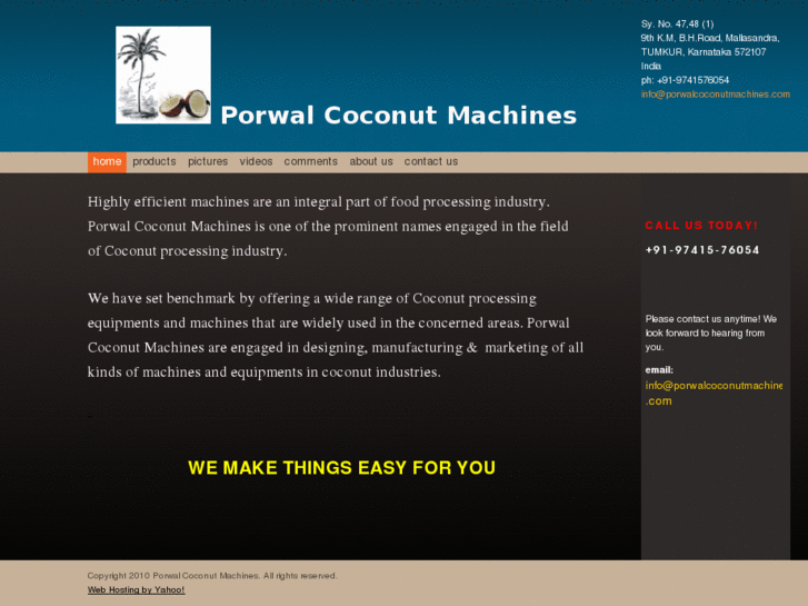 www.porwalcoconutmachines.com