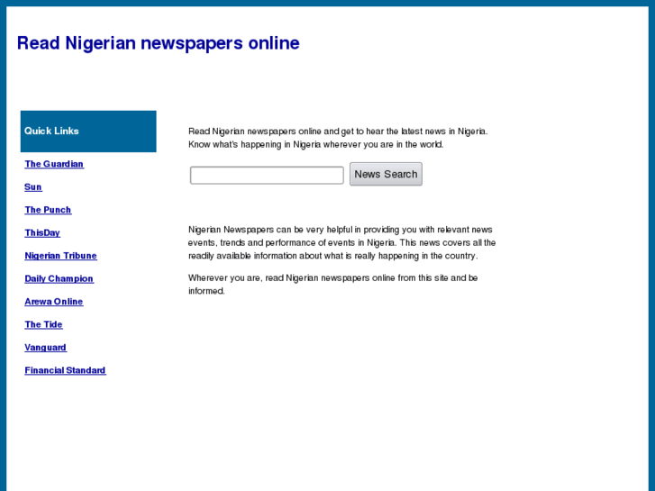 www.readnigeriannewspapers.com
