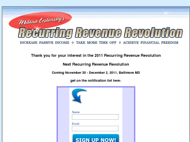 www.reocurringrevenuerevolution.com