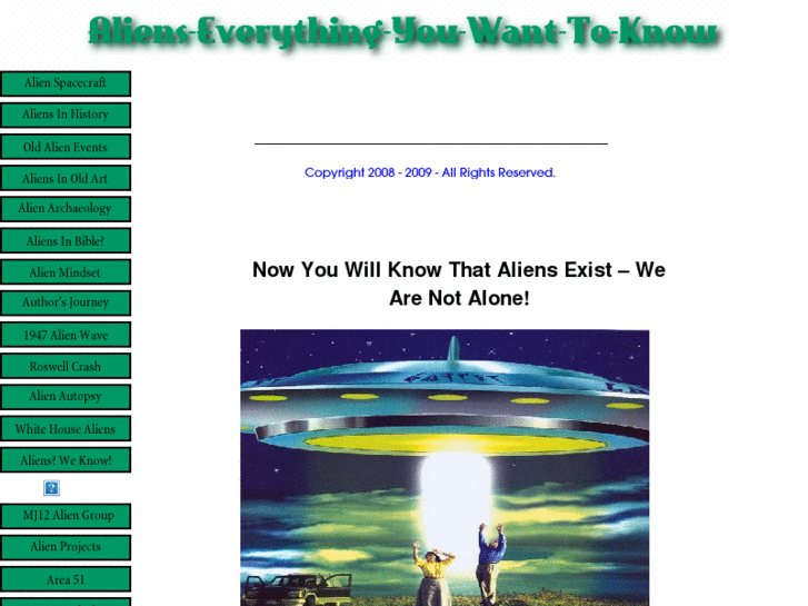 www.aliens-everything-you-want-to-know.com