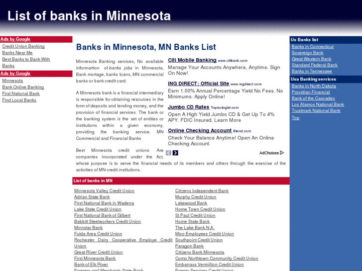 www.banksinminnesota.net