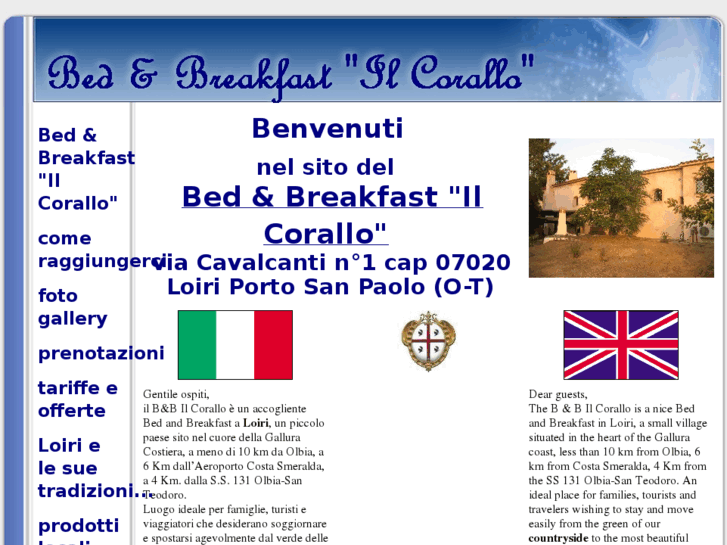 www.bedandbreakfastilcorallo.com