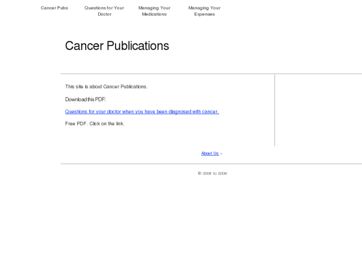 www.cancerpubs.com