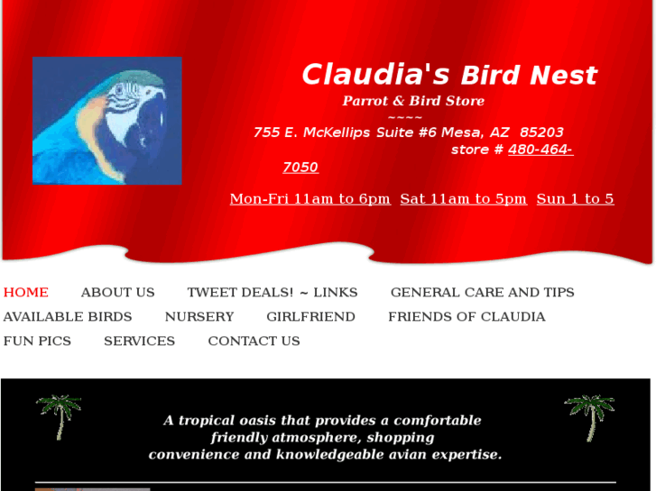 www.claudiasbirdnest.com