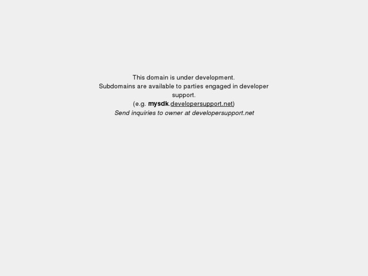 www.developer-support.org