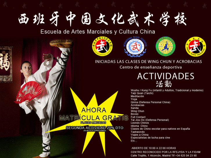 www.escueladeartesmarcialesyculturachina.com