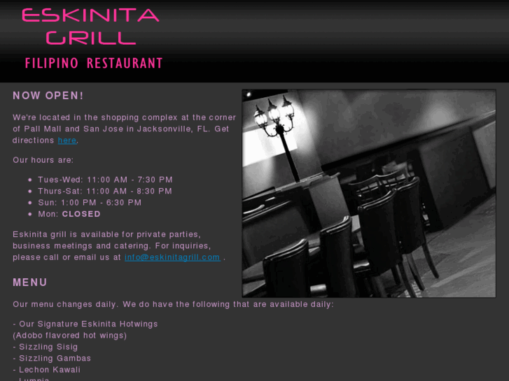 www.eskinitagrill.com