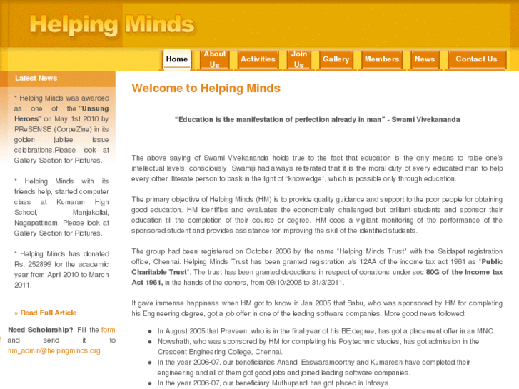 www.helpingminds.org