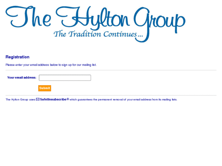 www.hyltonmailinglist.com