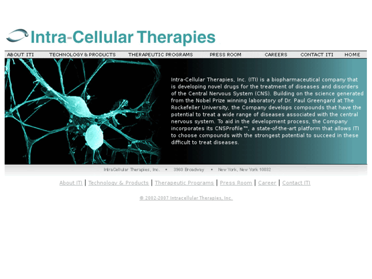 www.intracellulartherapies.com