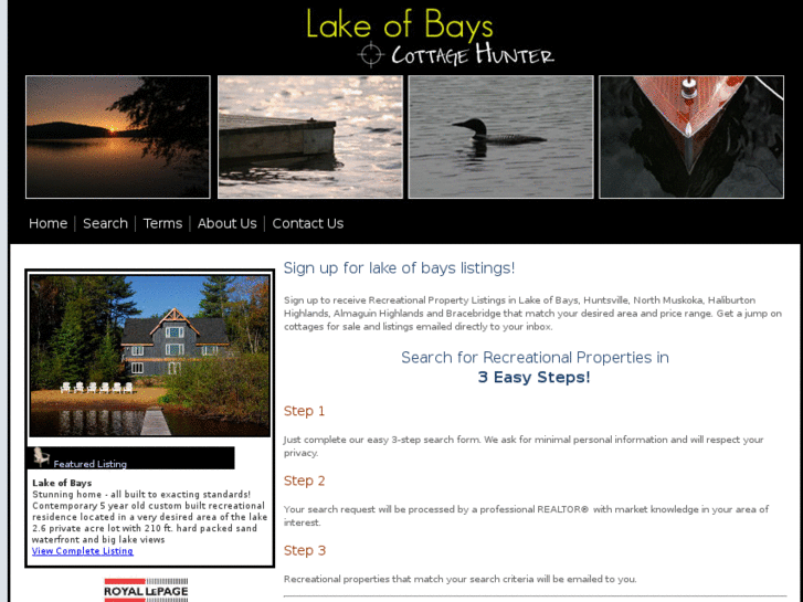 www.lakeofbayscottagehunter.com