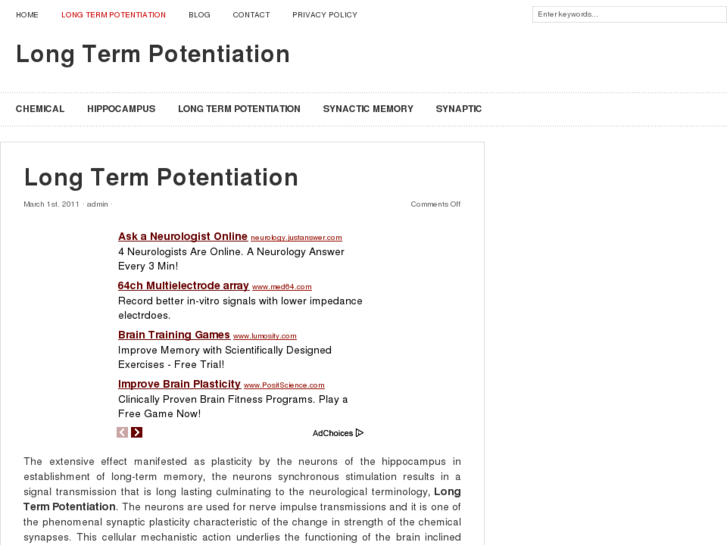 www.longtermpotentiation.com