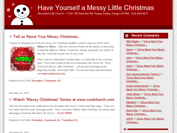 www.messychristmas.com