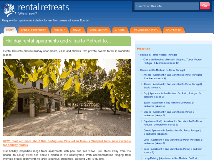 www.rental-retreats.co.uk