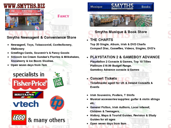 www.smyths.biz