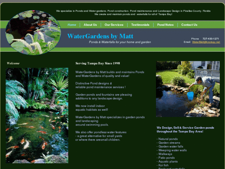 www.watergardensbymatt.com