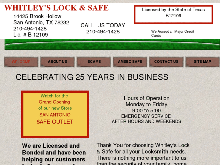 www.whitleyslockandsafe.com