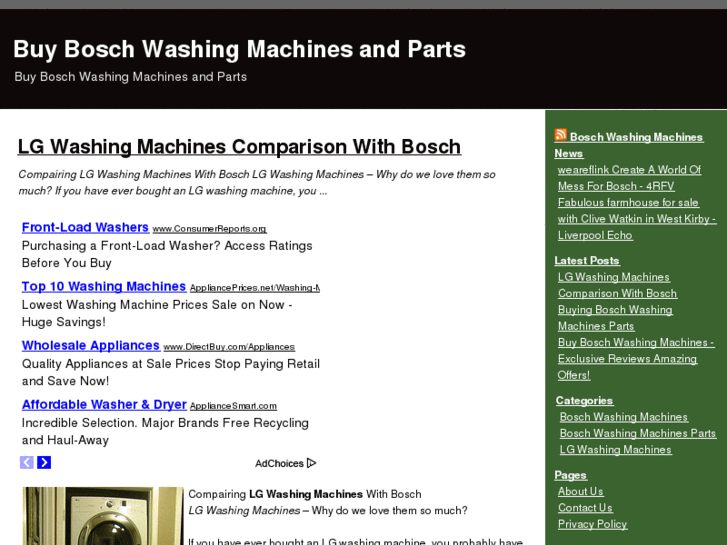 www.boschwashingmachines.com