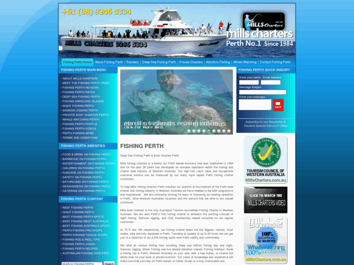 www.charterboatperth.com