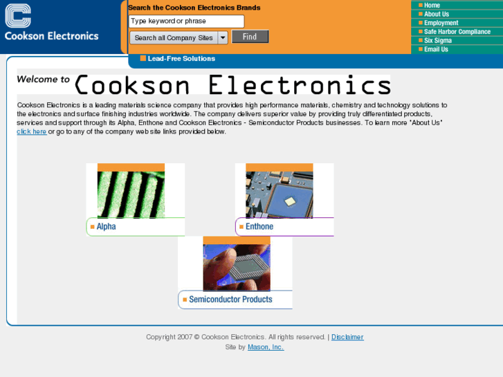 www.cooksonelectronics.com