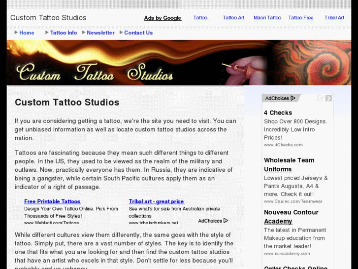 www.customtattoostudios.com