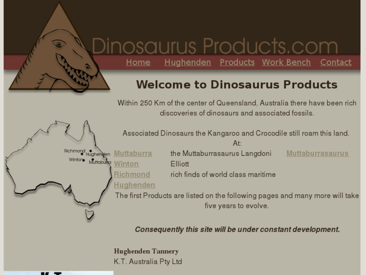 www.dinosaurusproducts.com