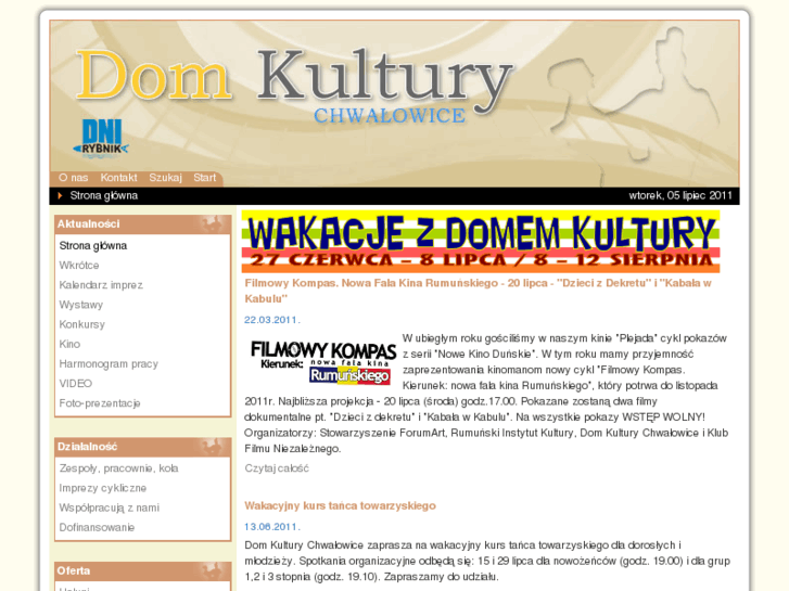 www.dkchwalowice.pl