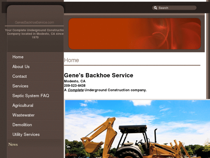 www.genesbackhoeservice.com