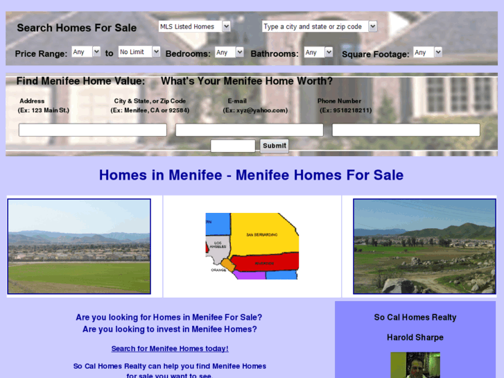 www.homesinmenifee.com