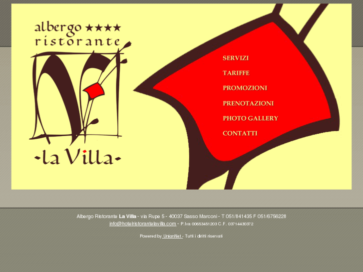 www.hotelristorantelavilla.com