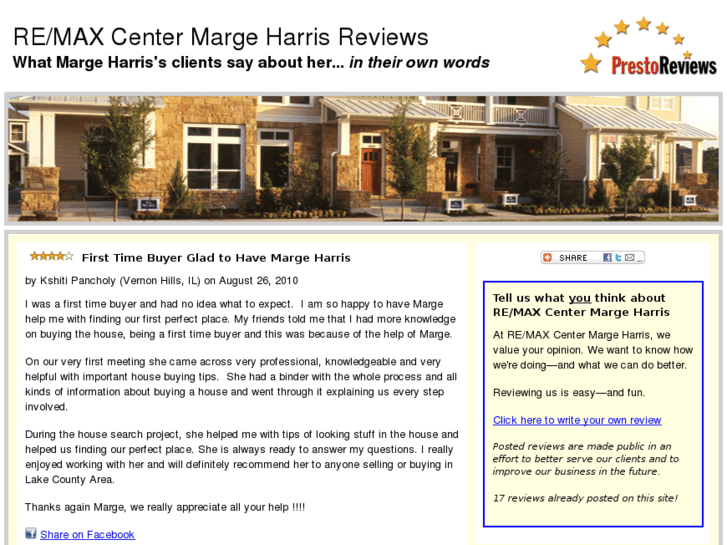 www.margeharrisreviews.com