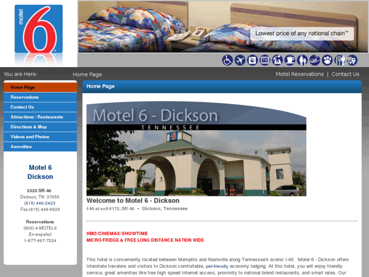 www.motel6-dickson.com