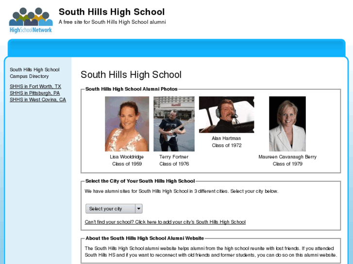 www.southhillshighschool.org