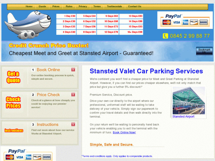 www.stanstedvaletcarparking.com