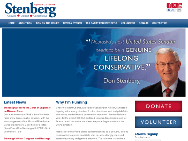 www.stenbergforsenate.com