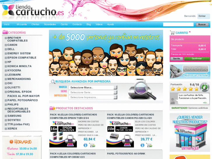 www.tiendacartucho.es