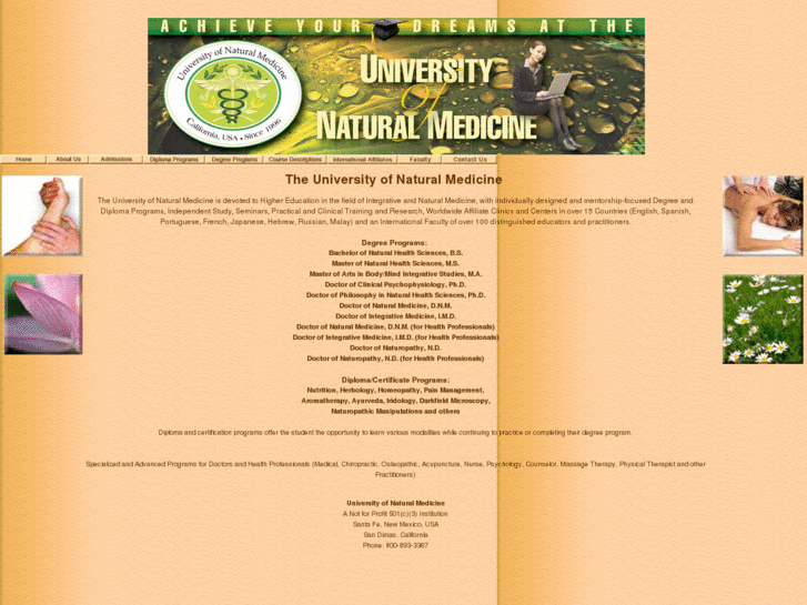 www.universitynaturalmedicine.org