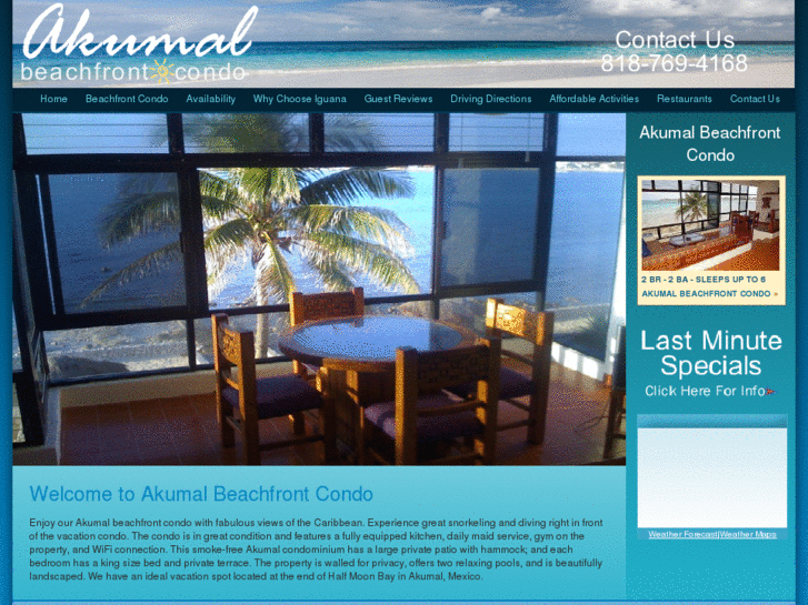 www.akumalbeachfrontcondo.com