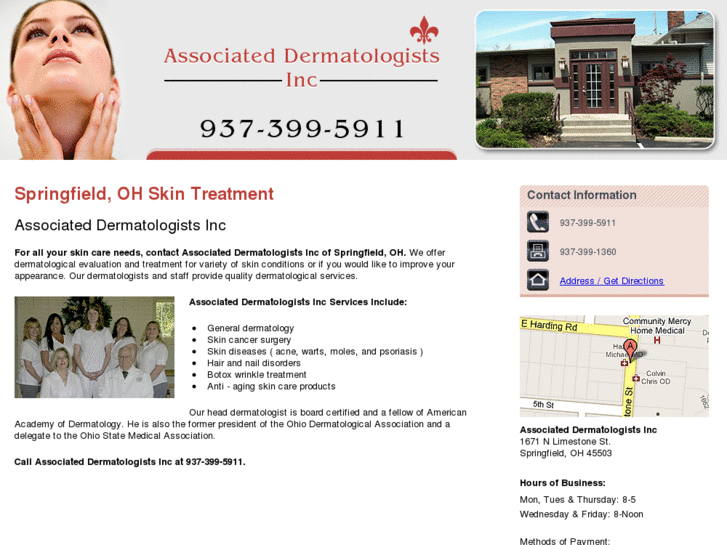 www.assocdermatologists.com