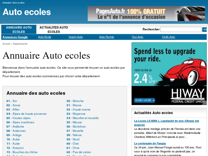 www.auto-ecoles.eu