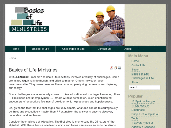 www.basicsoflife.org