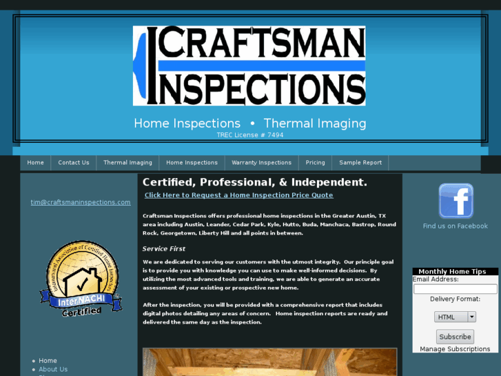 www.craftsmaninspections.com