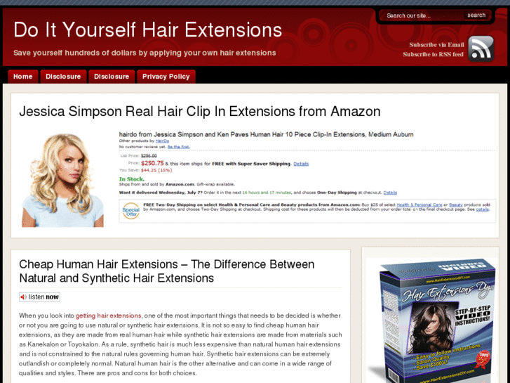 www.doityourselfhairextensions.com